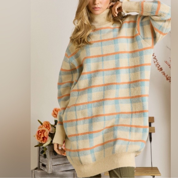 LAST call! Ssale super soft oversized turtleneck cocoon sweater - Picture 2 of 8
